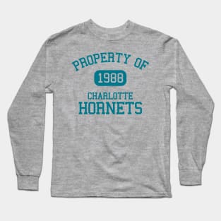 Property of the Charlotte Hornets Long Sleeve T-Shirt